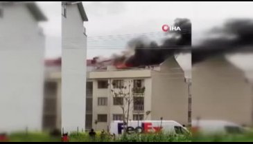 Bursa'da çıkan yangın yürekleri ağza getirdi