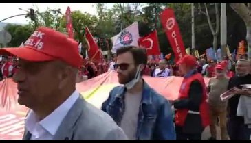 DİSK, KESK, TMMOB, BTO, TÜMTİS Bursa'da meydanlara çıktı