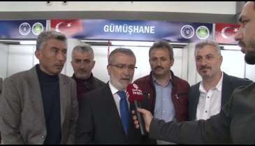 Bursa Kent Konseyi bayramlaşmasında Gümüşhane standı