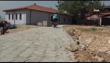 Bursa'da eski köy okulları bisiklet evine dönüşüyor
