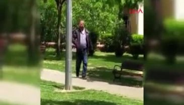 Eşini öldüren saldırgana linç girişimi kamerada