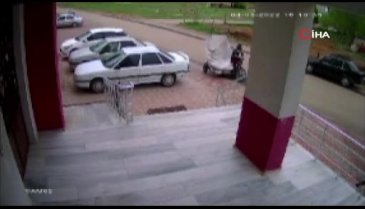 Mazgal hırsızı kameralara yakalandı