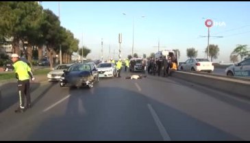 İzmir'de otomobilin çarptığı yaya öldü