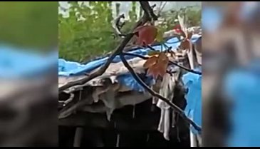Manisa'da kuvvetli dolu yağışı : 10 dakikada her yeri beyaza bürüdü