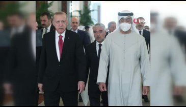 Cumhurbaşkanı Erdoğan, Abu Dabi'ye taziye ziyaretine gitti