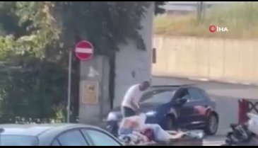 Cadde ortasında vahşet: Öldürüp, intihar etti!