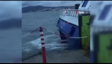 Bursa'da feribotta can pazarı