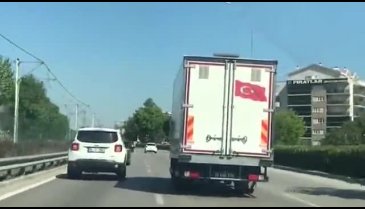 Bursa'da 'makas'çı BESAŞ şoförü tehlike saçtı (ÖZEL HABER)