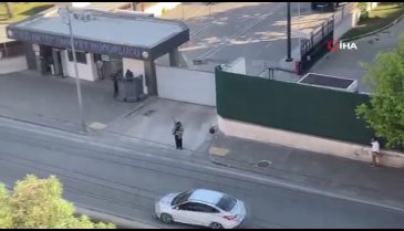Gaziantep İl Emniyet Müdürlüğü önünde 'üzerimde bomba var' diyen kişi vuruldu