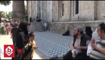 Bursa'da dilenci alarmı! Muhabirleri gören dilenciler bakın nasıl kaçtı? (ÖZEL HABER)