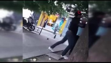 Öfkeli baba oğlunu ve tartıştığı kişiyi dövdü