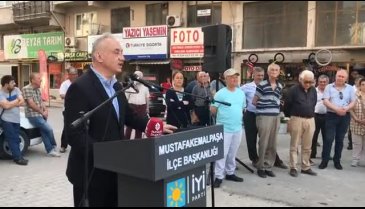 İYİ Parti'den 1 gecede Mustafakemalpaşa "110 Köy" buluşması