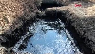 Manisa'da su kuyusunda petrol bulundu
