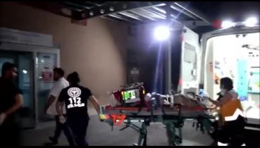 2 kişinin yaralandığı korkunç kazada sürücü kayıp