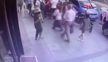 İstanbul Şişli'de yankesiciler kamerada