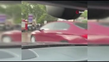 Bursa'da kontrolden çıkan otomobil ağaca çarptı: 1 yaralı