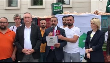 Gelecek Partisi Osmangazi'den zamlarla ilgili basın açıklaması
