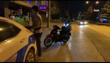 Bursa'da "amcam polis" dedi, ceza yağdı