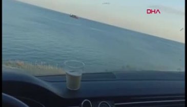 Haciz borçlarına sinirlenen adam, otomobilini uçurumdan attı