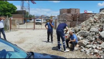 Bursa'da 2 otomobilin çarptığı kaza kamerada