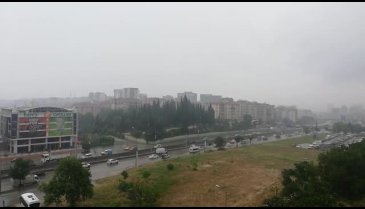 Bursa'da beklenen kuvvetli sağanak etkisini gösterdi