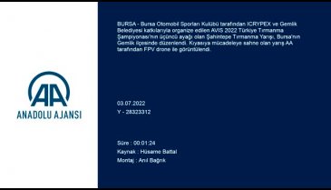 Bursa'da tırmanma yarışı, dron ile görüntülendi