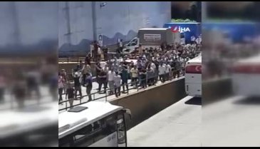 Kuyumcukent esnafı yönetim binasını bastı!