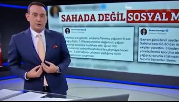 Fox Tv Ana Haber sunucusundan Ekrem İmamoğlu'na tepki