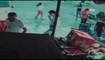 Oyun oynayan çocuklar kazadan saniyelerle kurtuldu