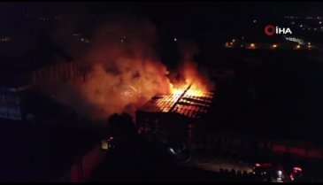 Bursa'da demir döküm fabrikasında patlama