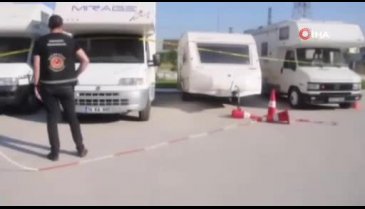 Bursa'da kaçak motokaravan avı