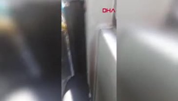 Otobüse binmek isteyen çocuğunu tekme tokat dövdü