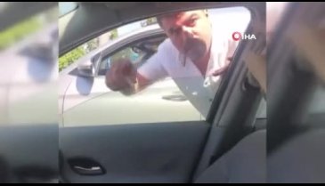 Trafikteki saldırgan sürücü tutuklandı