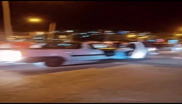Bursa'da konvoy trafiği kilitledi