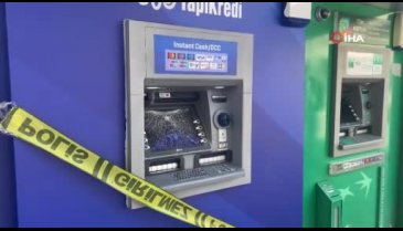 Bursa'da ATM'lere saldırı