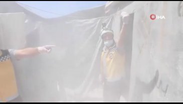 Afrin'de mülteci kampına roketli saldırı düzenlendi: 1 kişi hayatını kaybetti