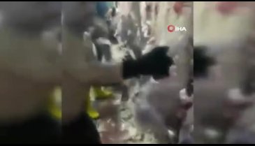 Mezbahada mide bulandıran görüntüler