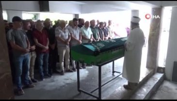 Deniz kazasında boğulan Sinan Yeniçeri, son yolculuğuna uğurlandı