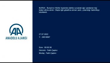 Bursa'da silahla vurulan kişi ağır yaralandı