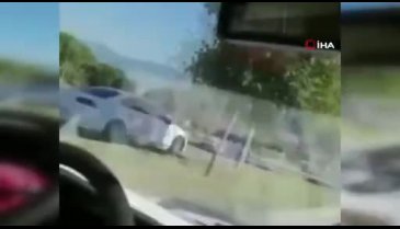 Bursa'da ters şeritte ölümüne hız!