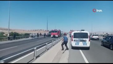 Kayseri'de korkunç kazada 3 kişi yanarak can verdi!