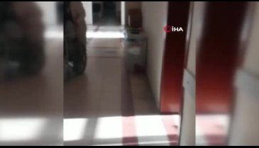 Bursa'da zabıtayı gören dilenci ayaklandı