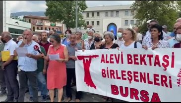 Ankara'daki cemevlerine yönelik saldırılara Bursa'dan tepki&nbsp;