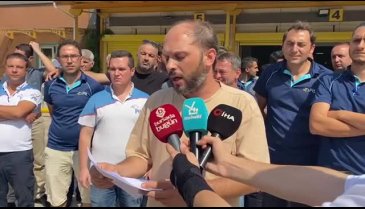 Bursa'da PTT çalışanları 'sefalet sözleşmesine hayır!' dedi