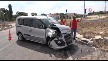 Yozgat'ta trafik kazası: 6 yaralı