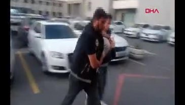 Dayak yiyen uyuşturucu şüphelisi adliyeye sevk edildi