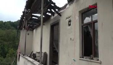 Yangından, 40 günlük bebeğin ağlamasıyla kurtuldular