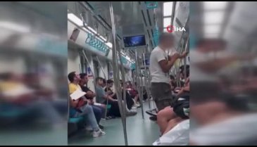 Marmaray'da bu kadarı da olmaz dedirten görüntü