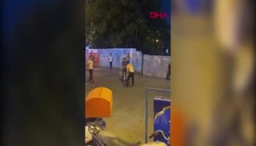 İstanbul'da bir kişi sokak ortasında kendine zarar verdi
