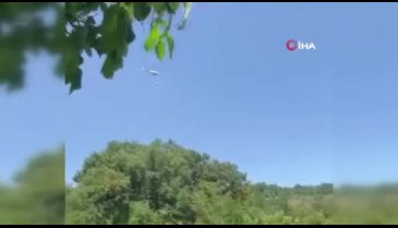 Bursa'da orman yangını kısa sürede söndürüldü